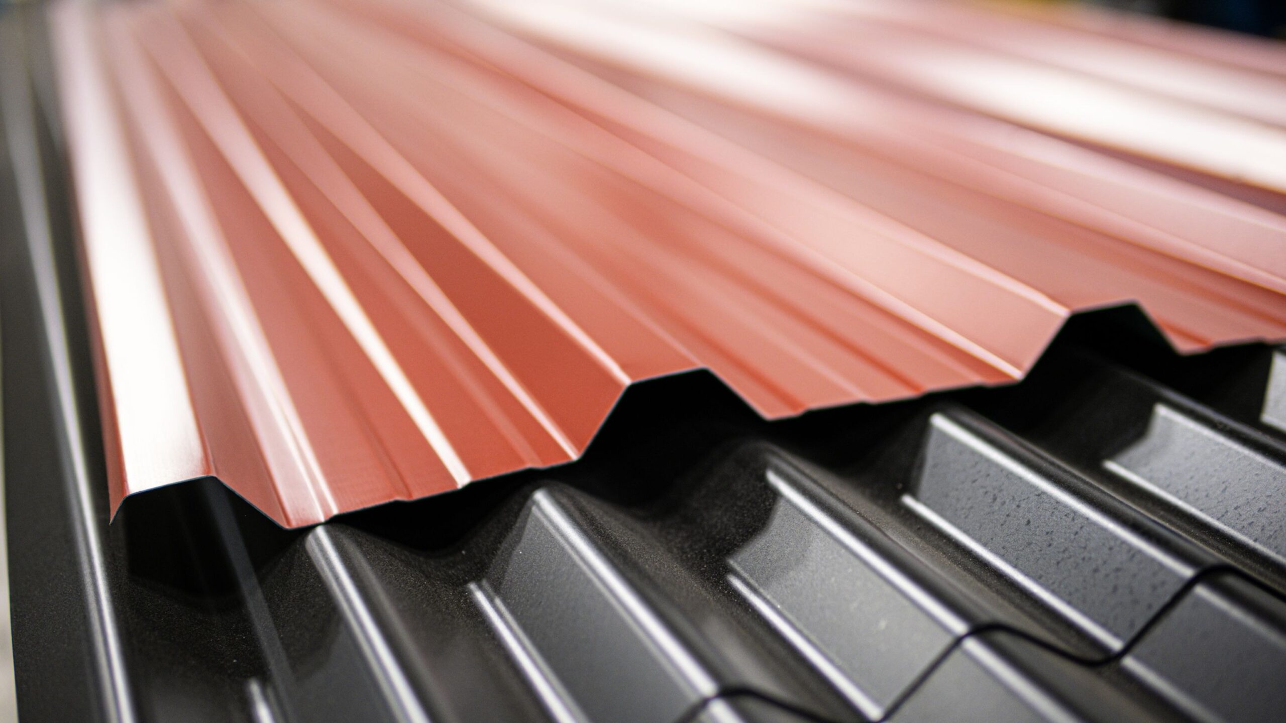 Metal roofing material